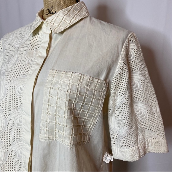 Derek Lam 10 Crosby White Shift Dress - Picture 2 of 10